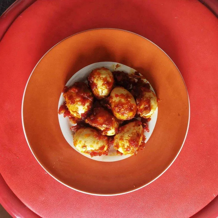 Telur Puyuh Balado