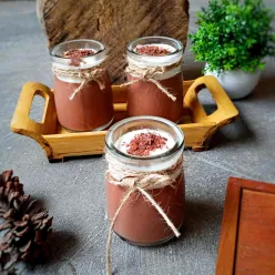 Puding Sutra Coklat