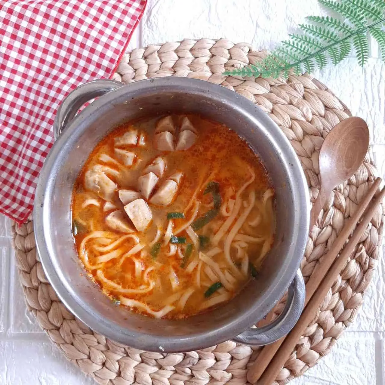 Mie Bakso Kuah Pedas