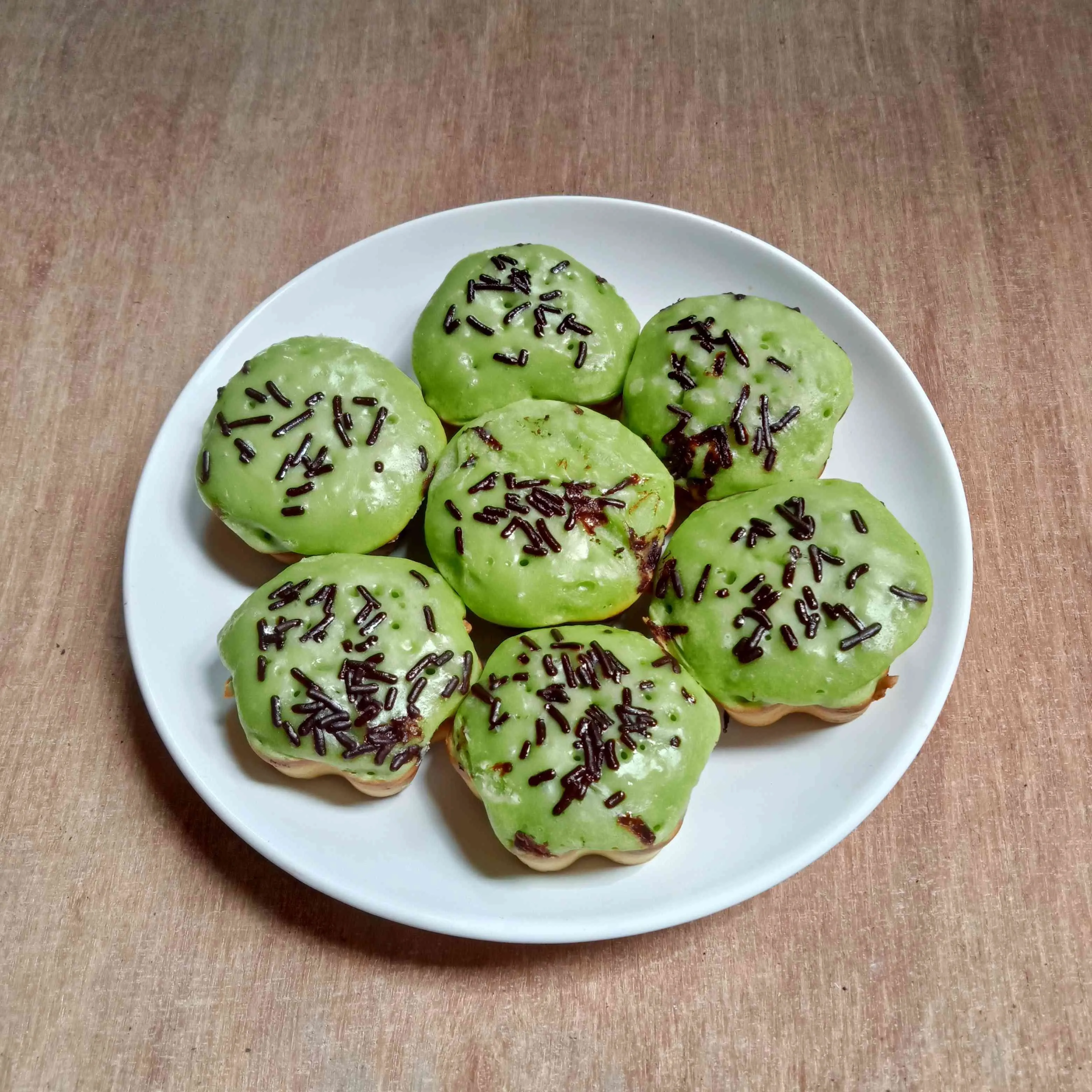 Kue Cubit Pandan