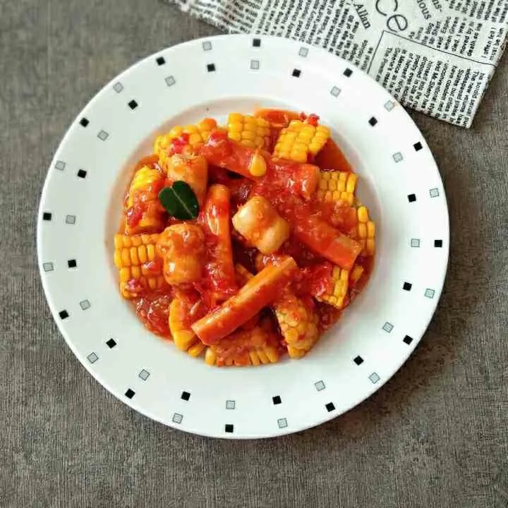 Chikuwa / Crab Stick Asam Manis