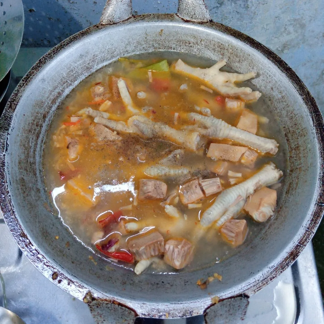 Step 6 Lodeh Tewel Daun Melinjo