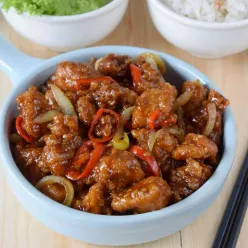 Ayam Krispi Saus Mentega
