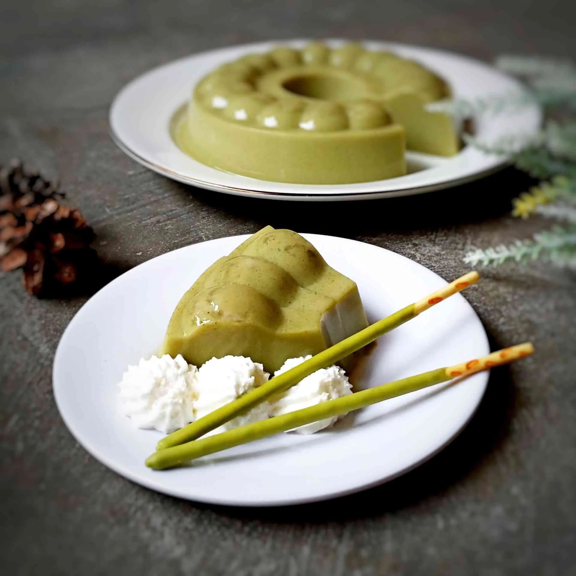 Puding Sutra Matcha
