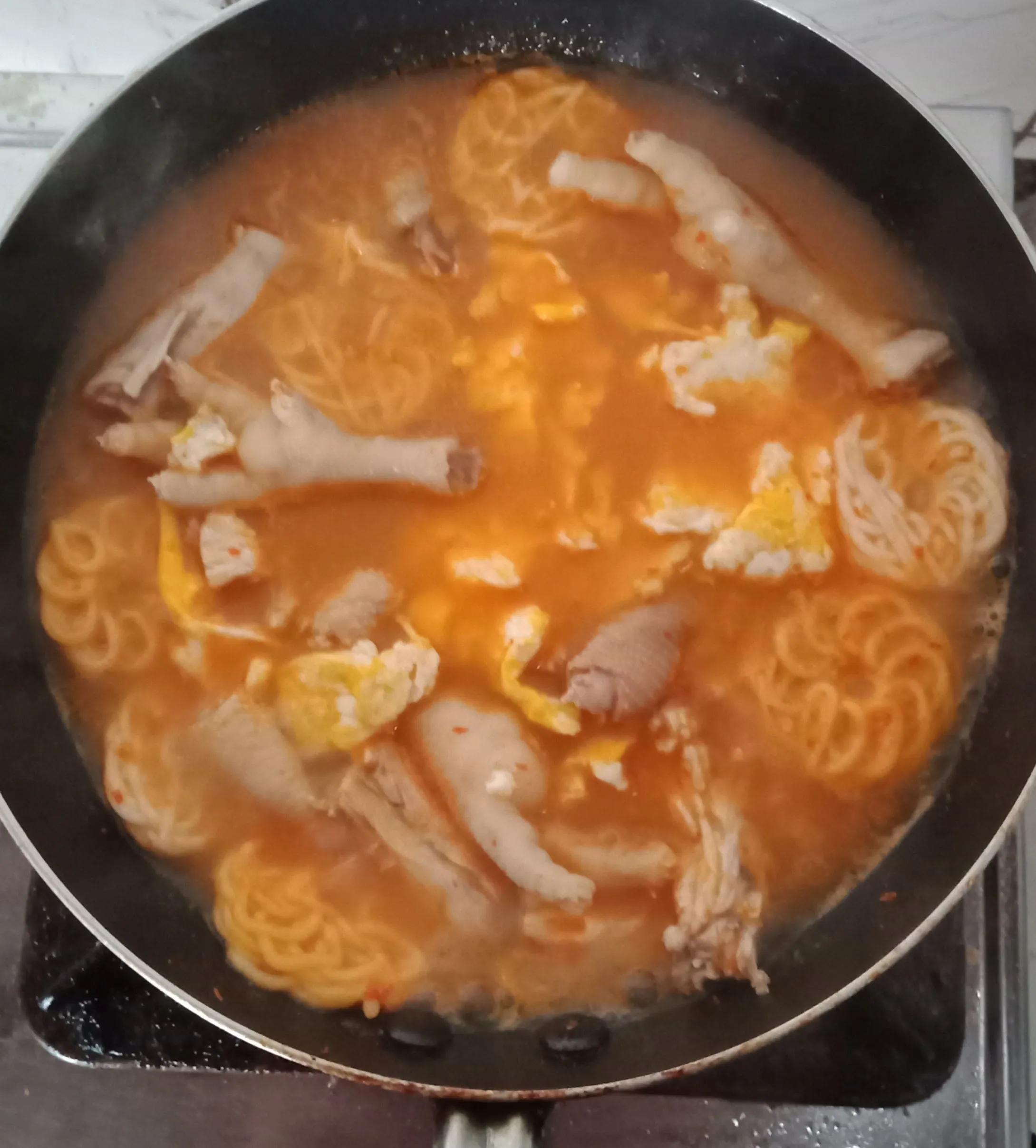 Step 4 Seblak Ceker Ayam