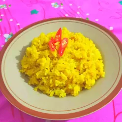 Nasi Kuning #LiburandiRumahAja
