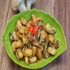 Tahu Jamur Pedas