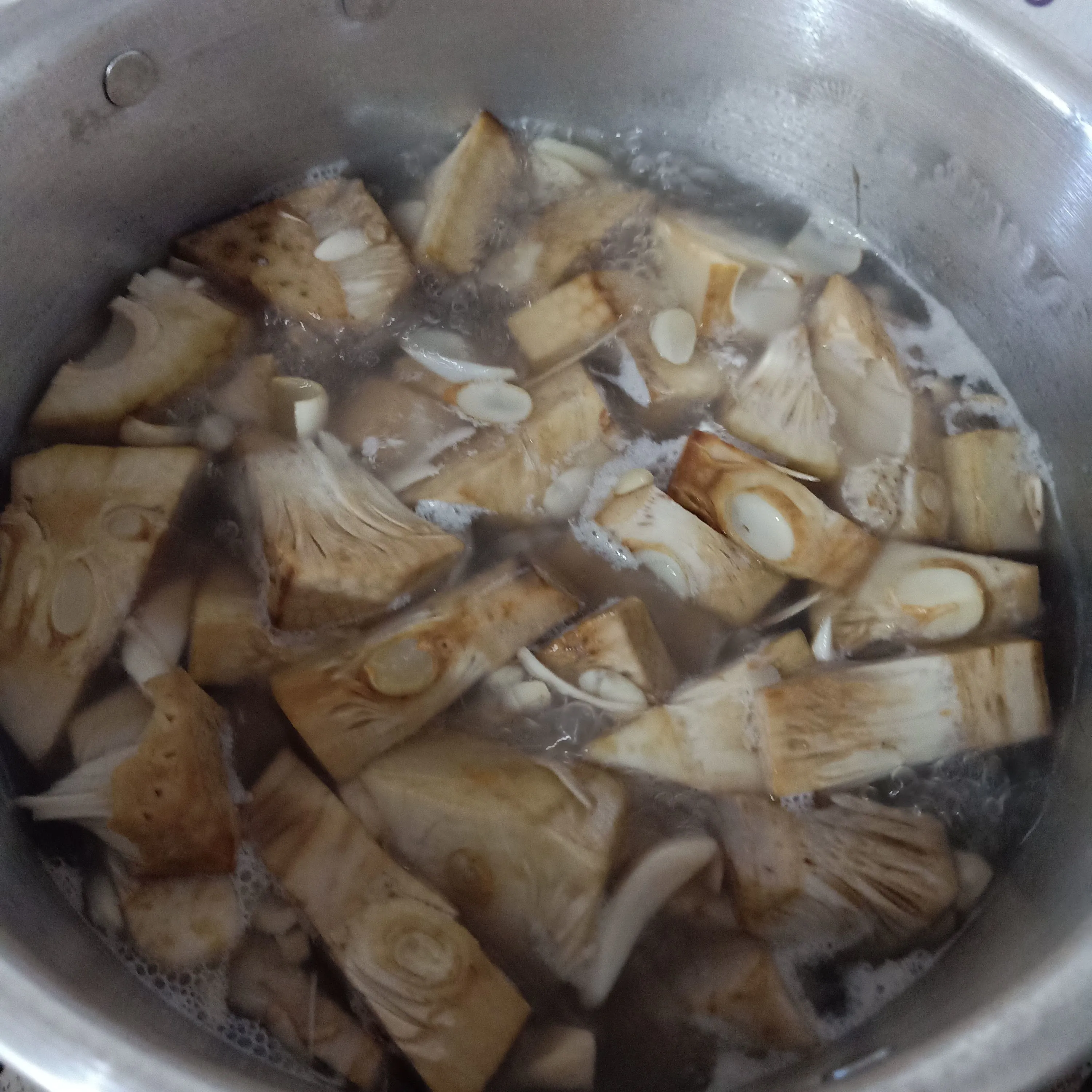 Step 1 Blendi Tewel Kacang Panjang