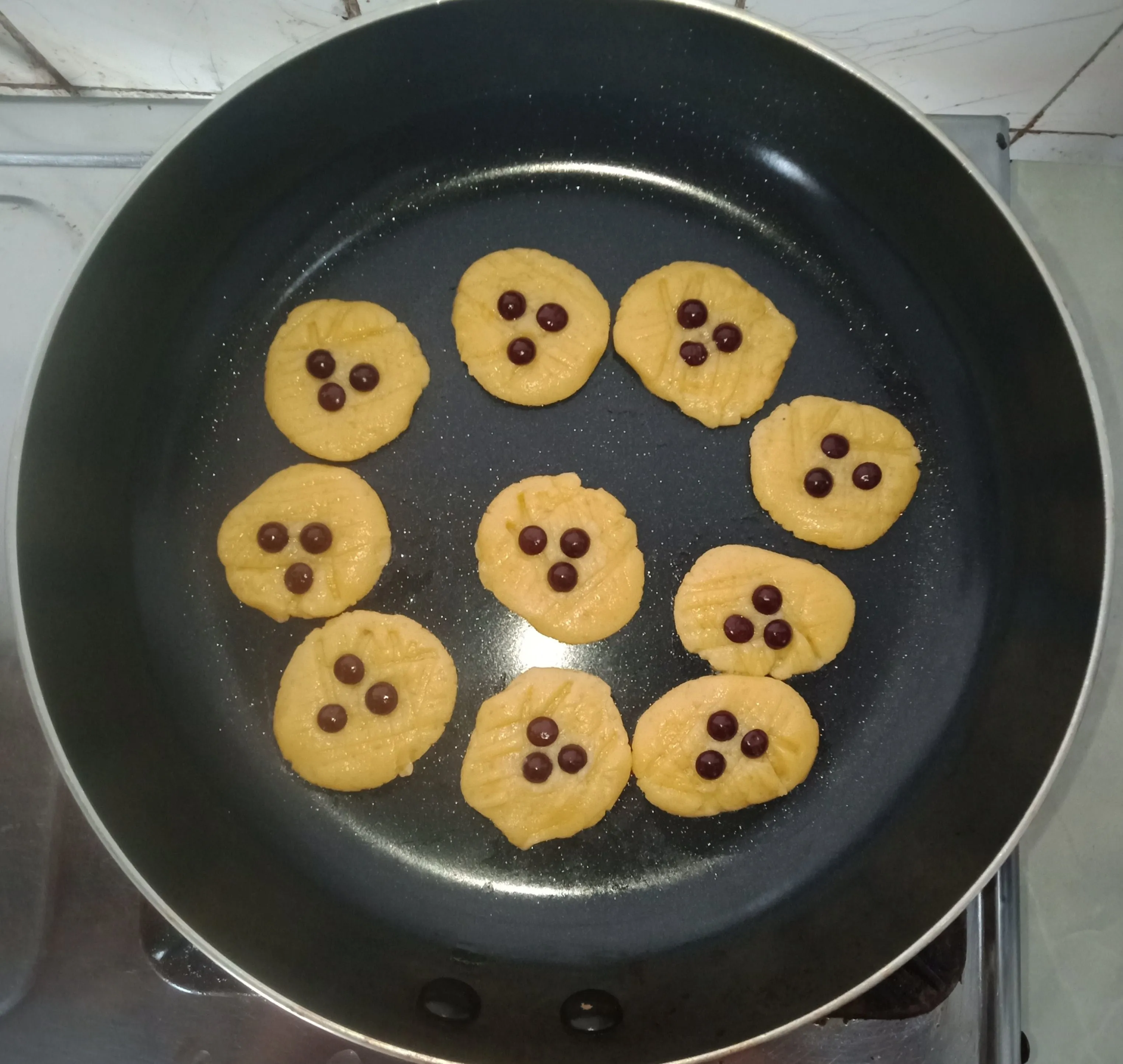 Step 4 Cookies Chocochips
