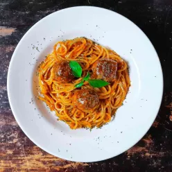 Spaghetti and Meatballs