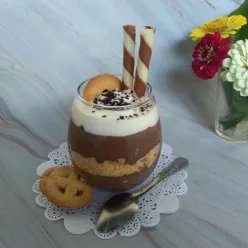 Chocolate Mousse Butter Cookies #LiburandiRumahAja