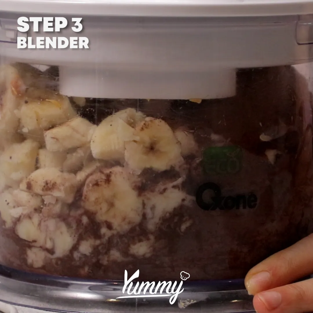 Step 3 Banana Ice Cream (3 Bahan)