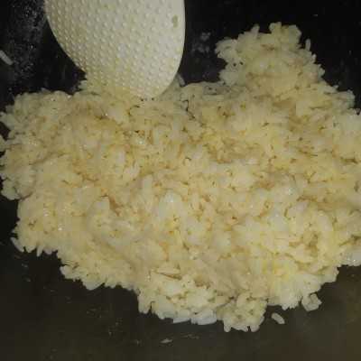 Step 1 Korean Garlic Butter Fried Rice #LiburandiRumahAja