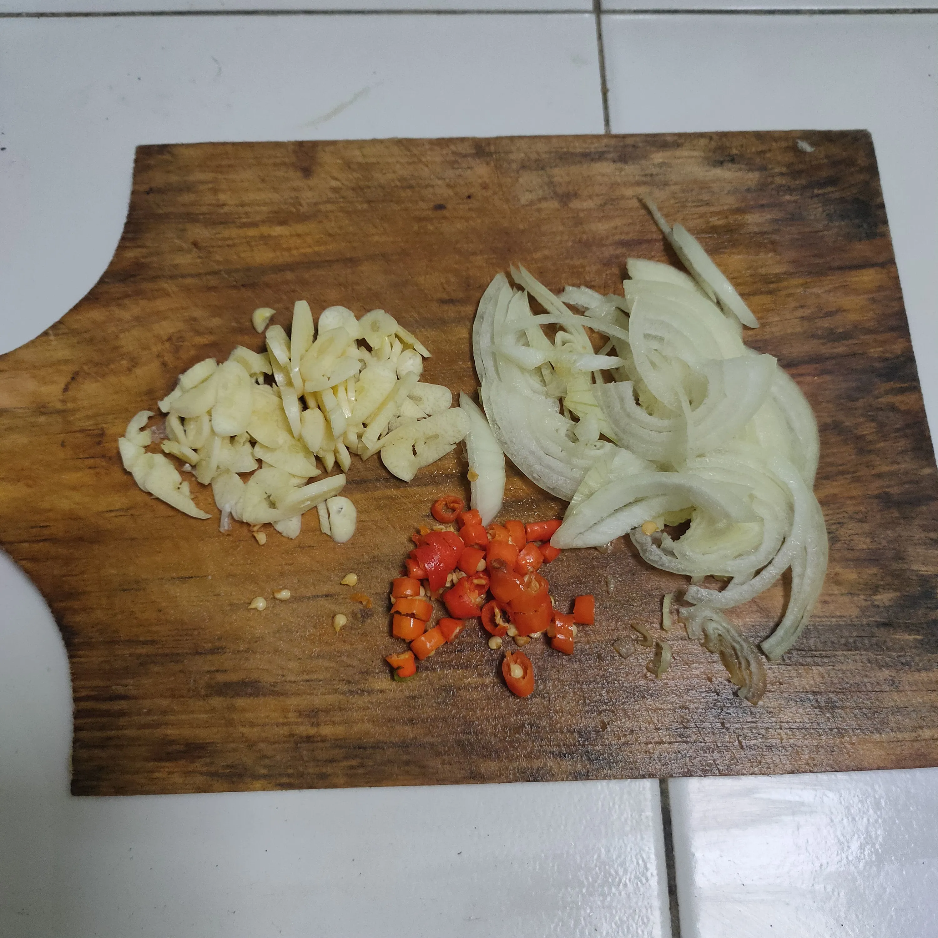 Step 2 Tumis Pedas Daging Ayam