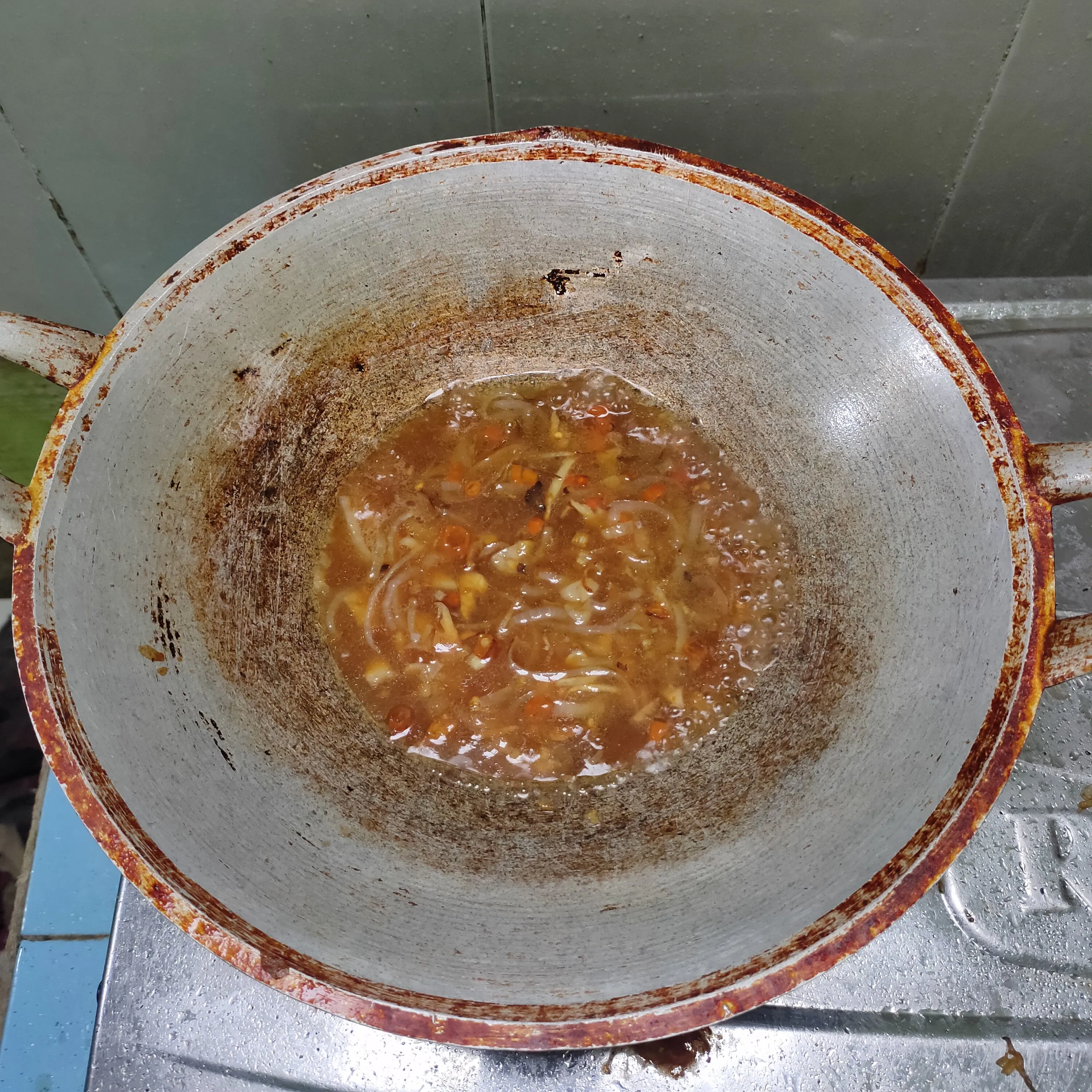Step 4 Tumis Pedas Daging Ayam