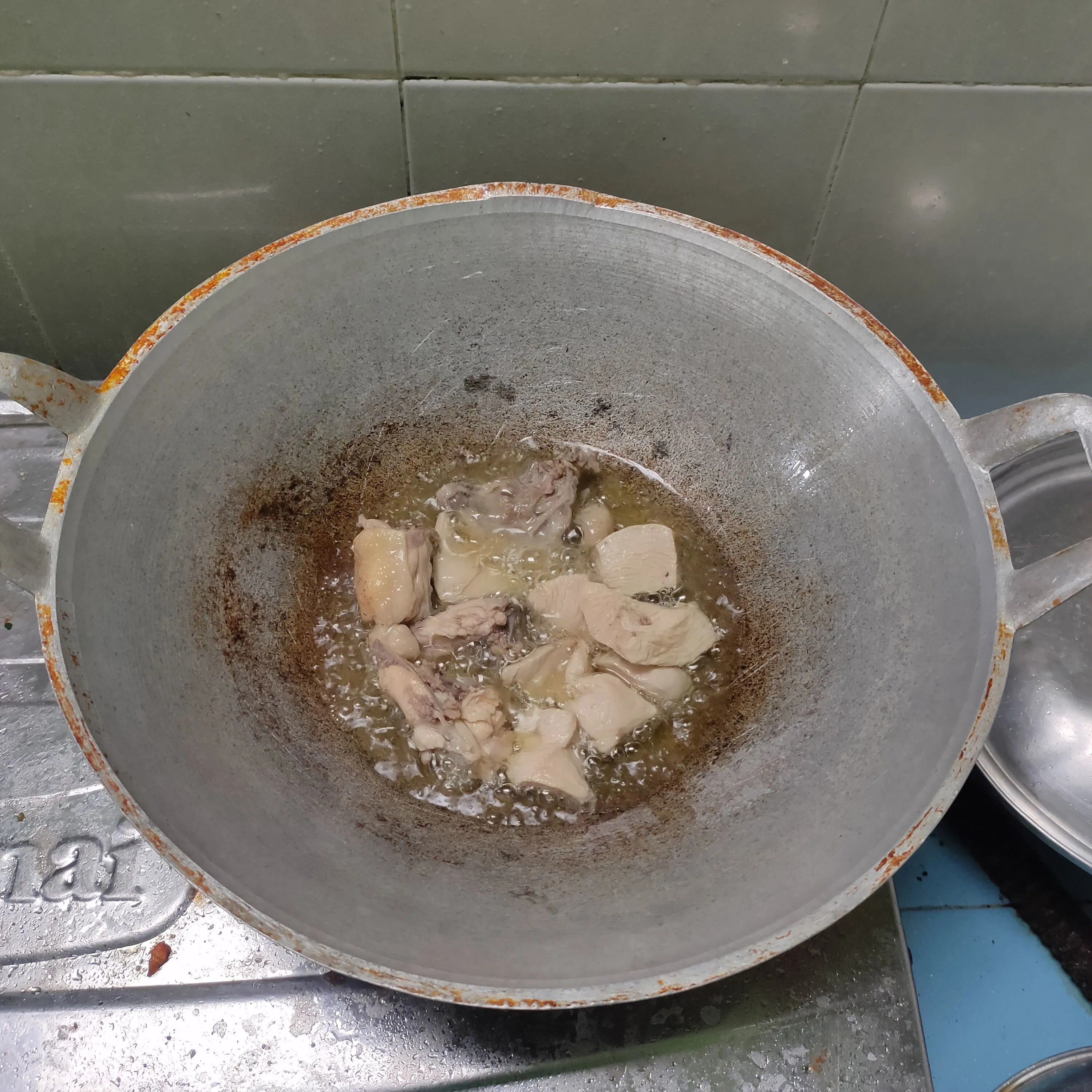 Step 1 Tumis Pedas Daging Ayam