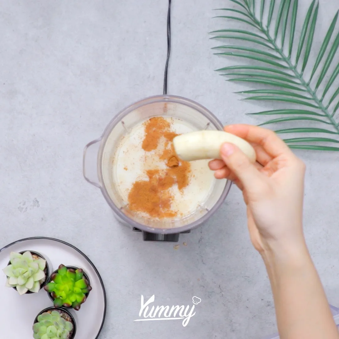 Step 3 Vegan Coffee Milkshake