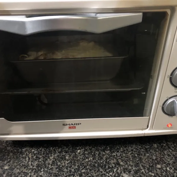 Oven 200° hingga 10-15 menit.