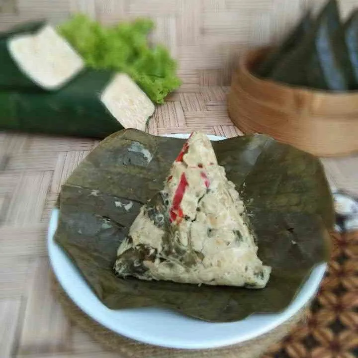 Pepes Tempe Daun Kemangi