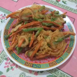Kakiage Bakwan sayur ala Jepang #LiburandiRumahAja