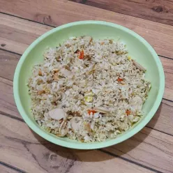 Nasi goreng Sosis & Teri