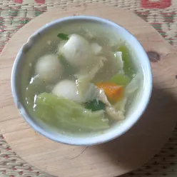 Sup Sayur Telur Puyuh