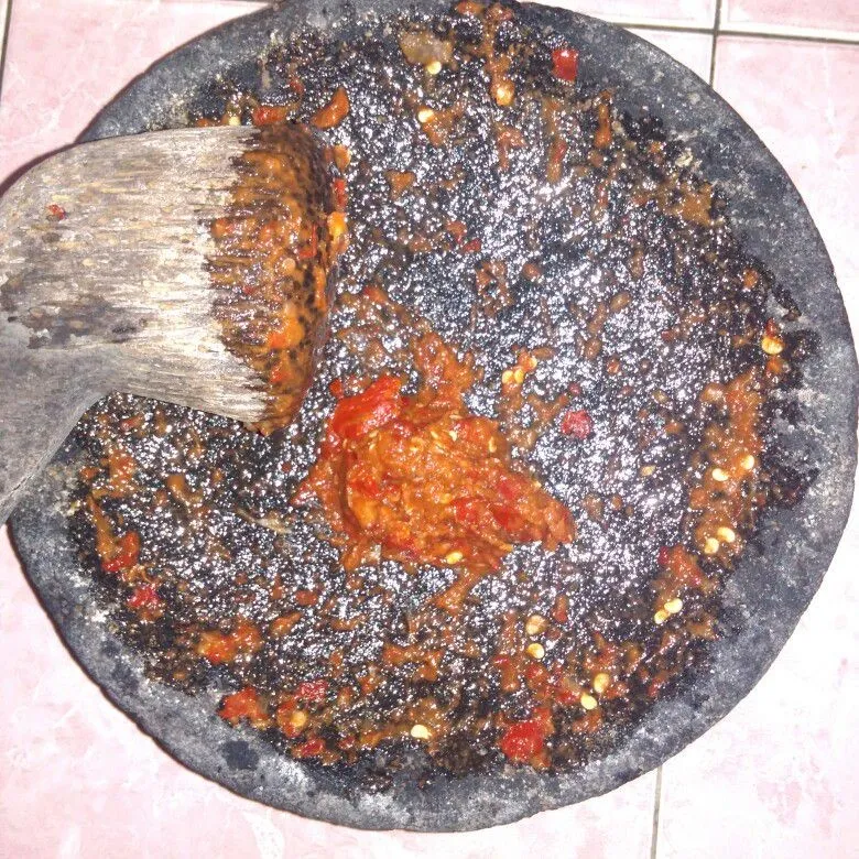 Step 2 Tumis Kangkung Belacan