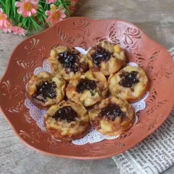 Puding Panggang Roti Pisang