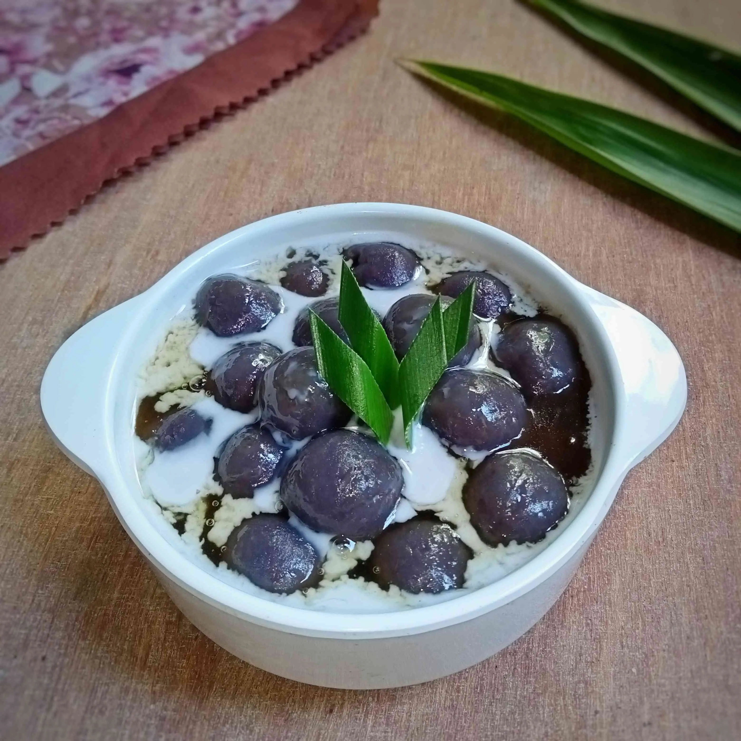 Bubur Candil Ubi Ungu