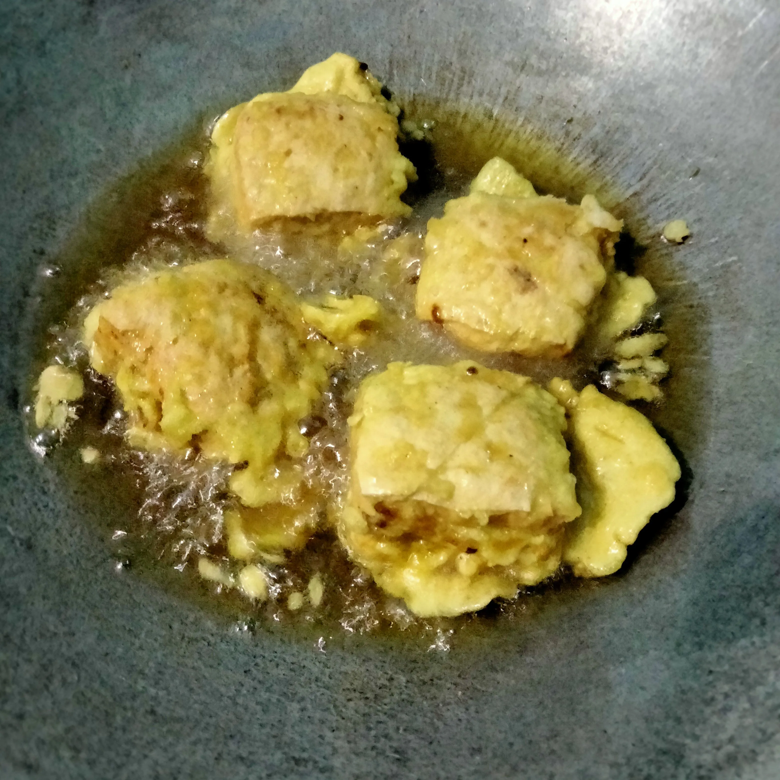 Step 10 Tahu Isi Sayur Pedas