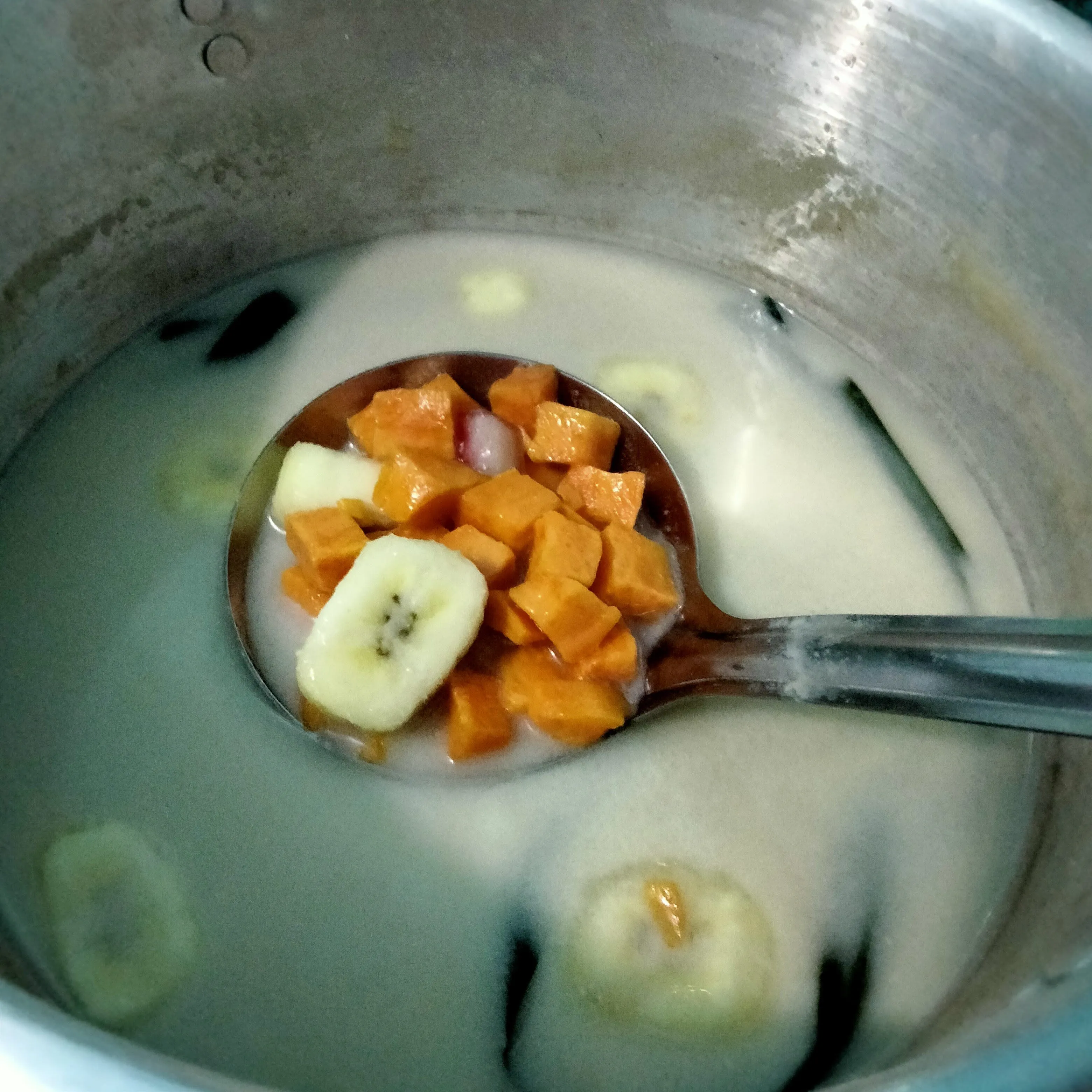 Step 8 Kolak Ubi Pisang