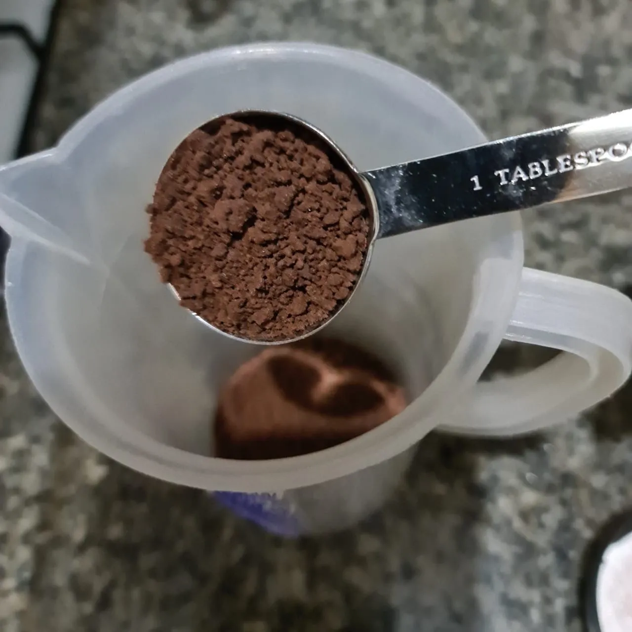 Step 1 Dalgona Coffee Gula Aren