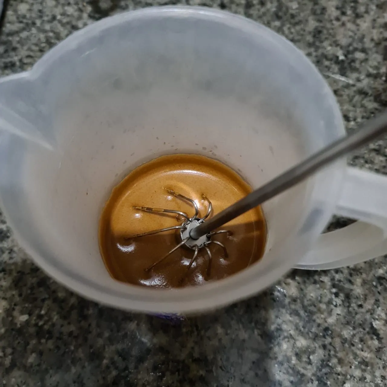 Step 4 Dalgona Coffee Gula Aren