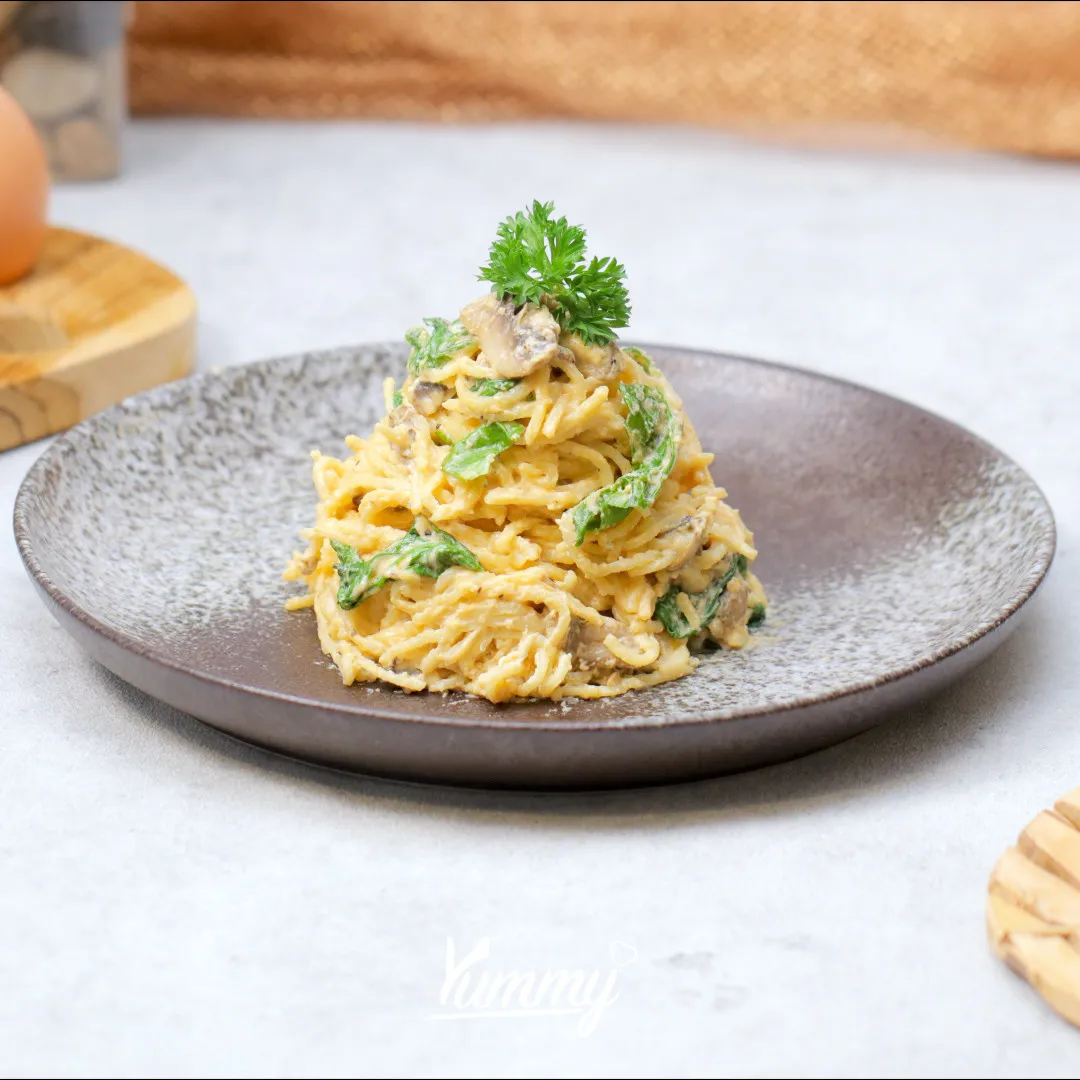 Resep Vegetarian Alfredo Pasta Mudah dan Cepat