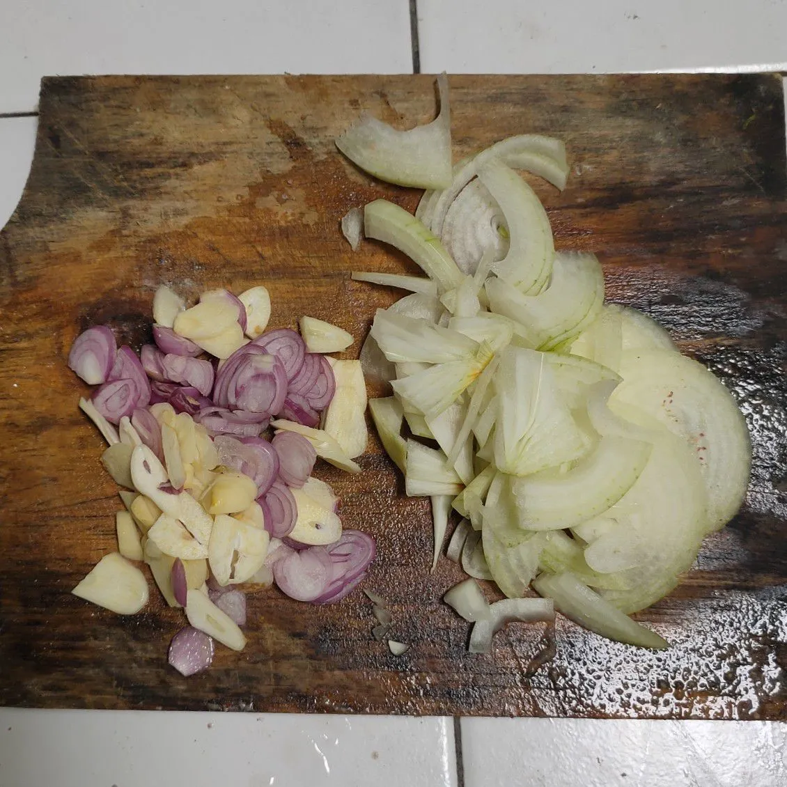 Step 3 Ati Ampela Tumis Kecap dan Bombay