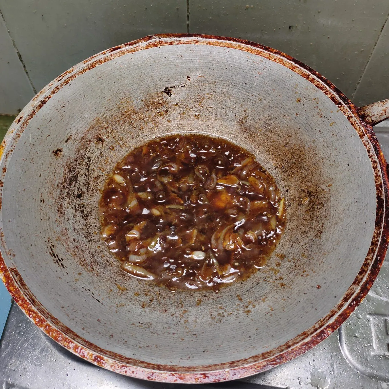 Step 5 Ati Ampela Tumis Kecap dan Bombay
