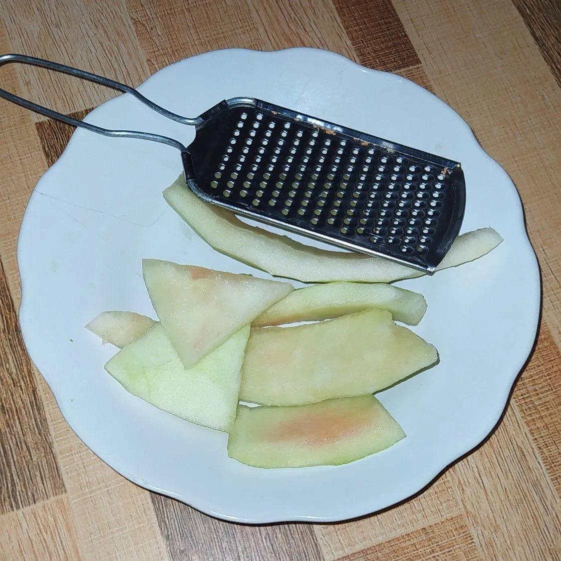 Step 1 Selai Kulit Semangka