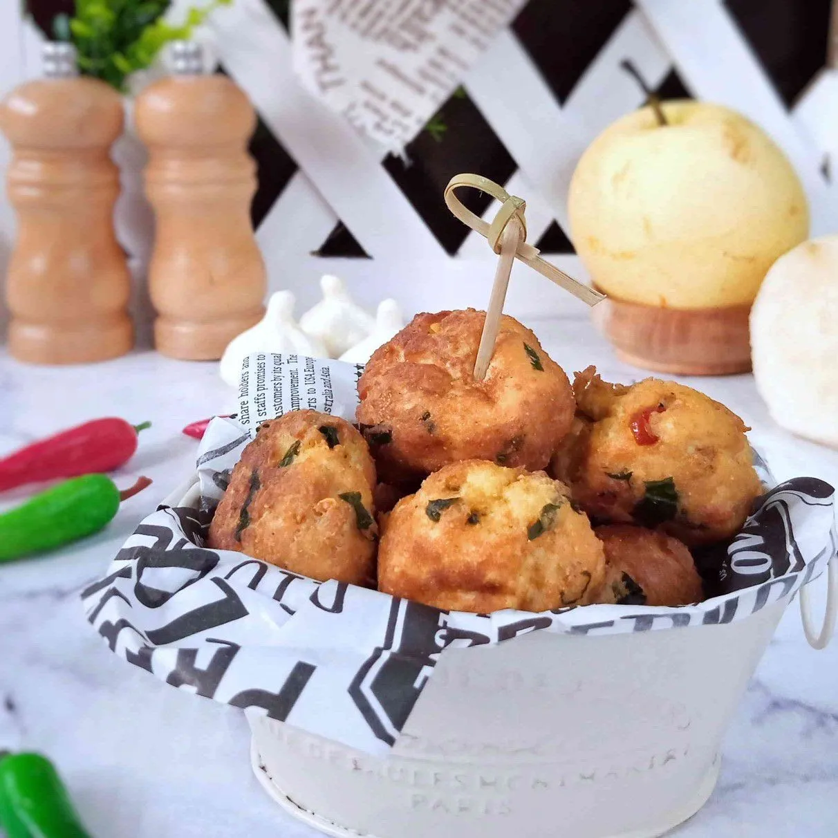 Bola Kulit Buah Pir #MakanMasakBija