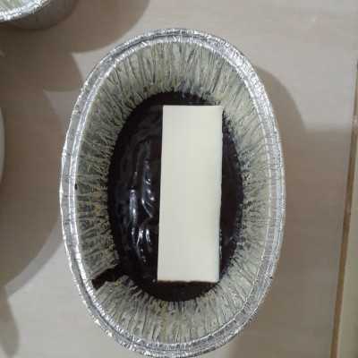 Step 4 Cake Oreo Keju #MakanMasakBijak