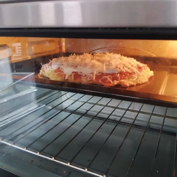 Panggang dalam oven selama 20 menit suhu 180°C.
