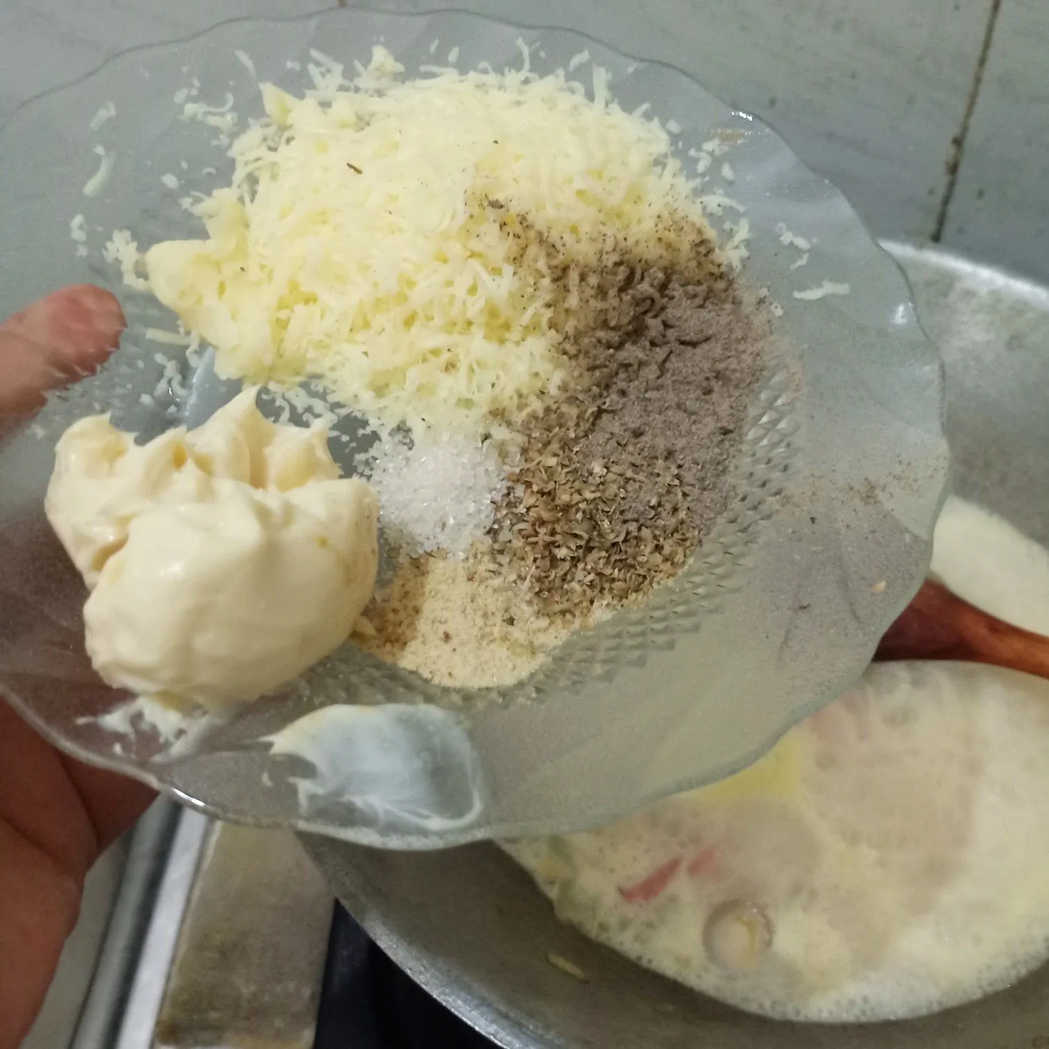 Step 5 Pasta Carbonara Murah Meriah