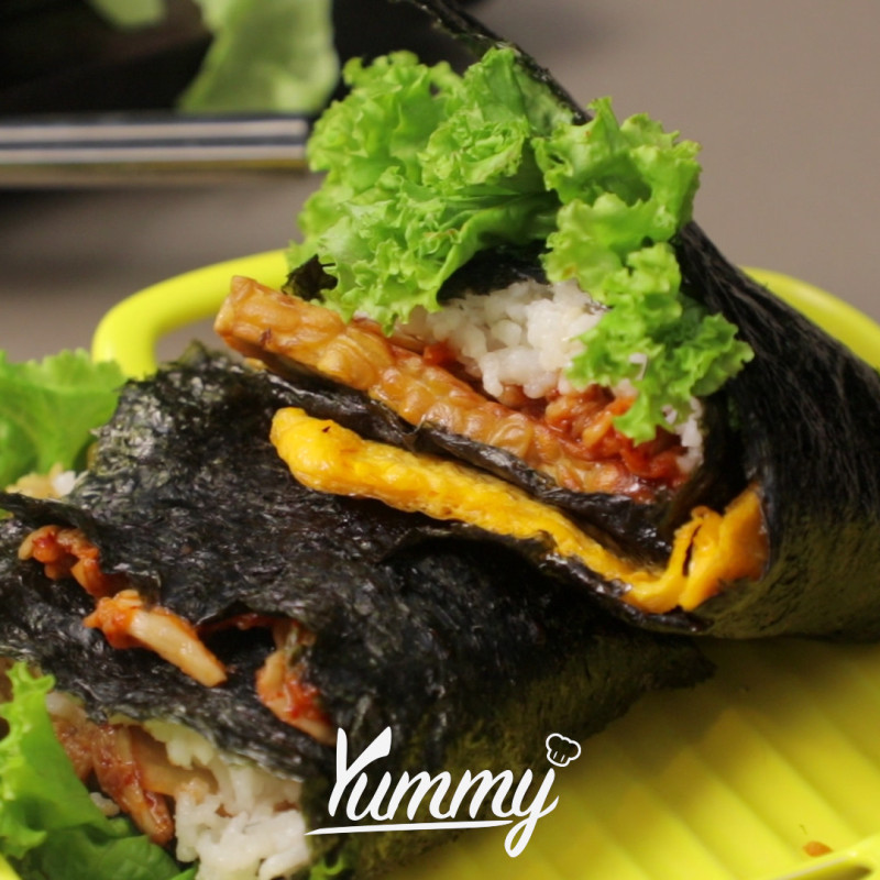 Folded Kimbap Vegetarian