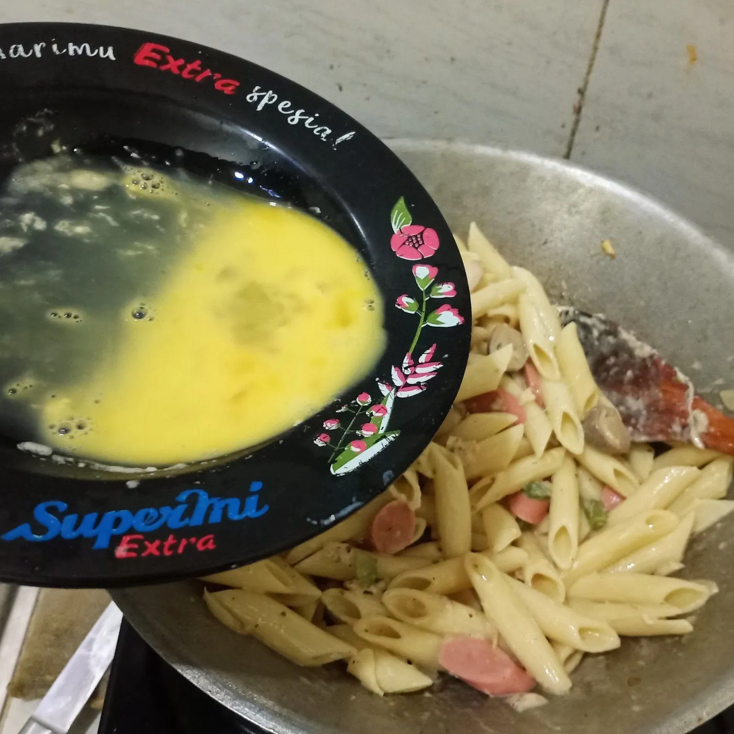 Step 7 Pasta Carbonara Murah Meriah
