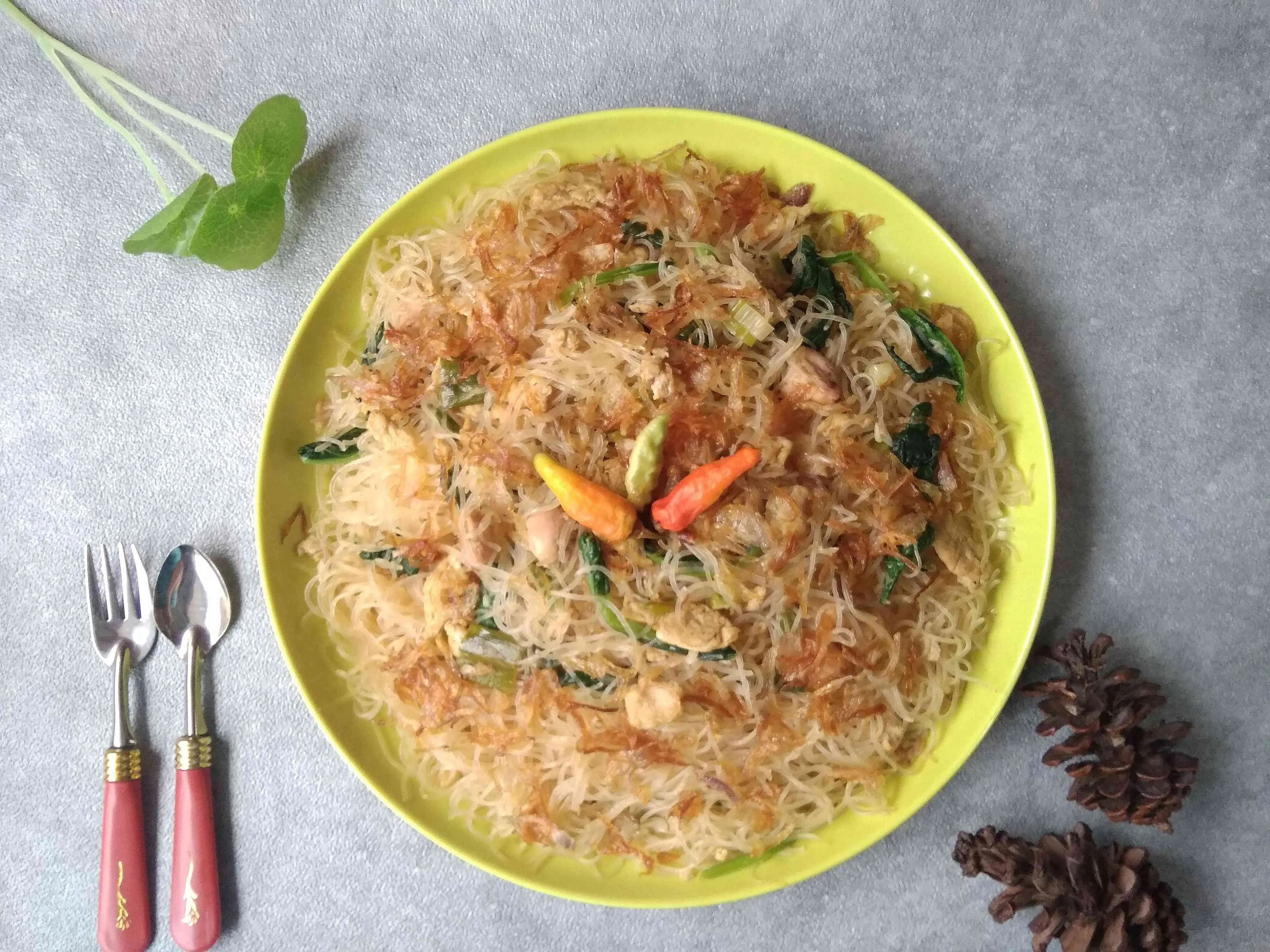 Mie Bihun Goreng Saus Tiram