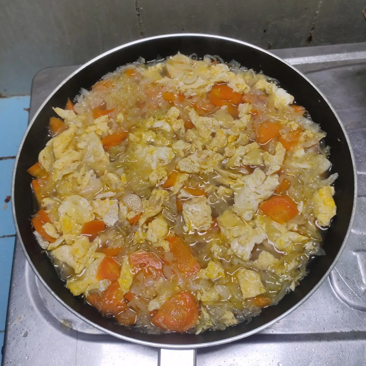 Step 5 Tumis Kol Wortel Orak-Arik