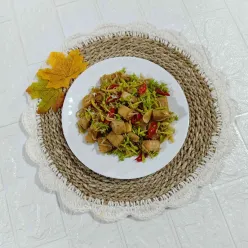 Tumis Bunga Pepaya & Gembus