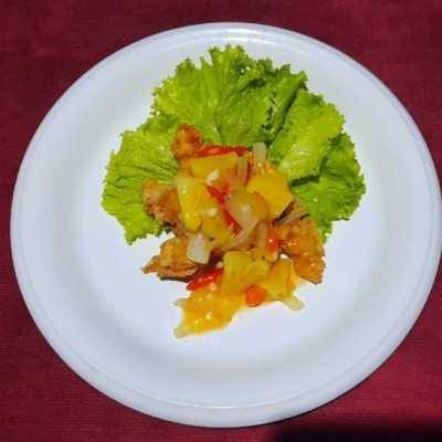 Step 8 Ayam Kress Asam Manis