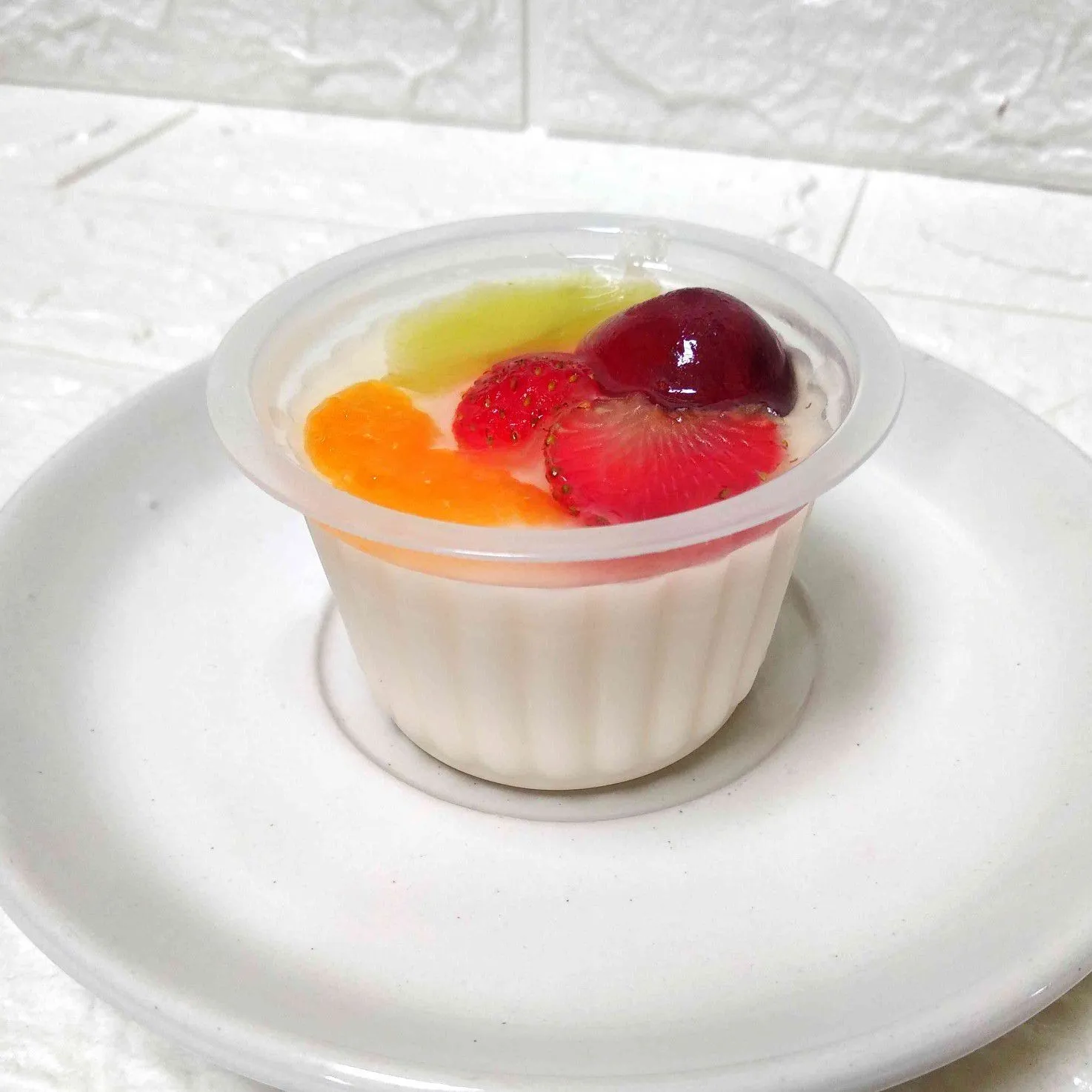 Puding Sutra Topping Buah