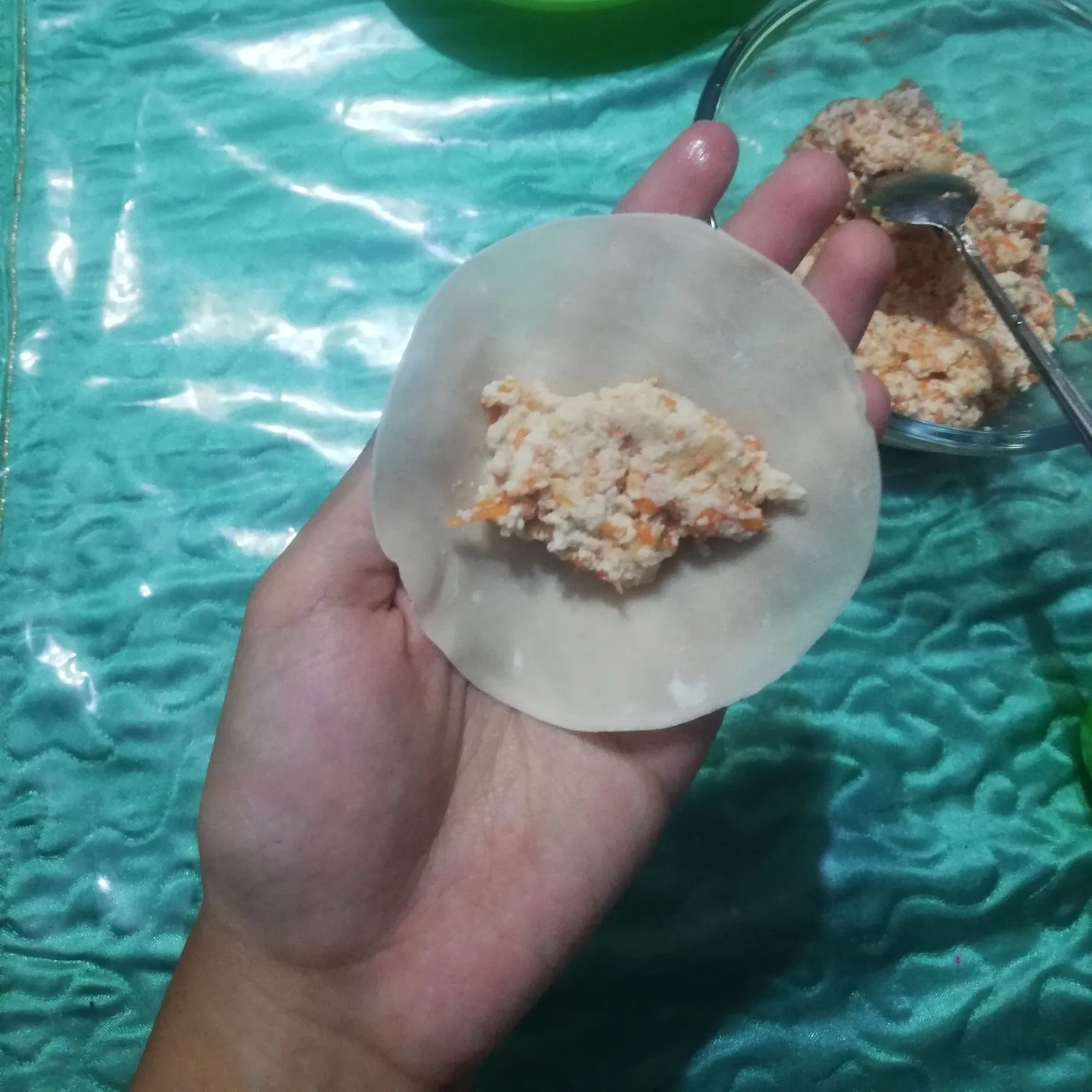 Step 5 Vegetarian Gyoza