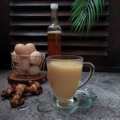 Susu Telur Madu Jahe